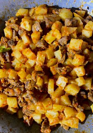 Foto resep Sambal goreng Kentang daging sapi