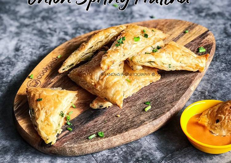 resepi Onion Spring Prattha