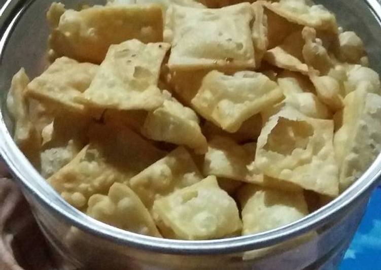 Pangsit goreng super renyah mudah