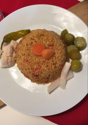 صورة لوصفة برغل ببندورة