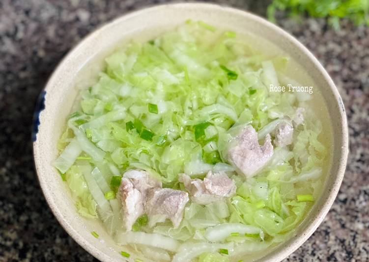 How to Make Quick Canh Cải Thảo Nấu Thịt Heo