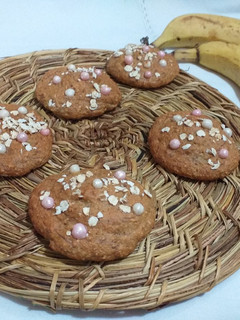 Una foto de Galletas de avena y plátano 🍪🍌