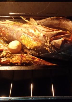 Una foto de Boga al horno condimentado