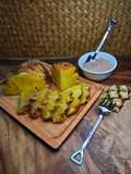 Brazilian Grilled Caramelized Pineapple