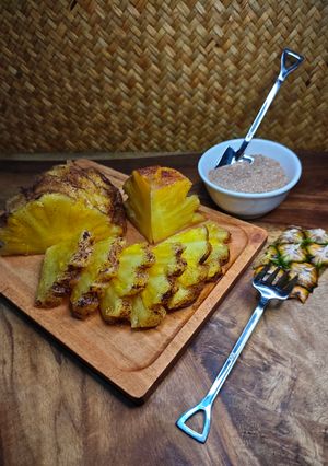Foto resep Brazilian Grilled Caramelized Pineapple