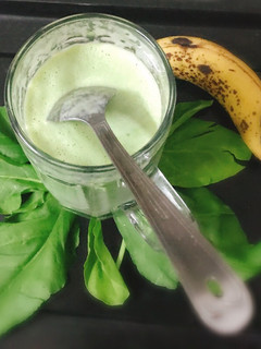 A picture of Spinach Banana Smoothie (Healthy).