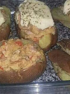 Una foto de Papas rellena