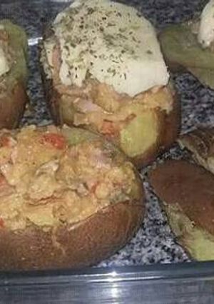 Una foto de Papas rellena