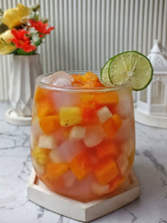 Foto resep Es Buah Cocktail