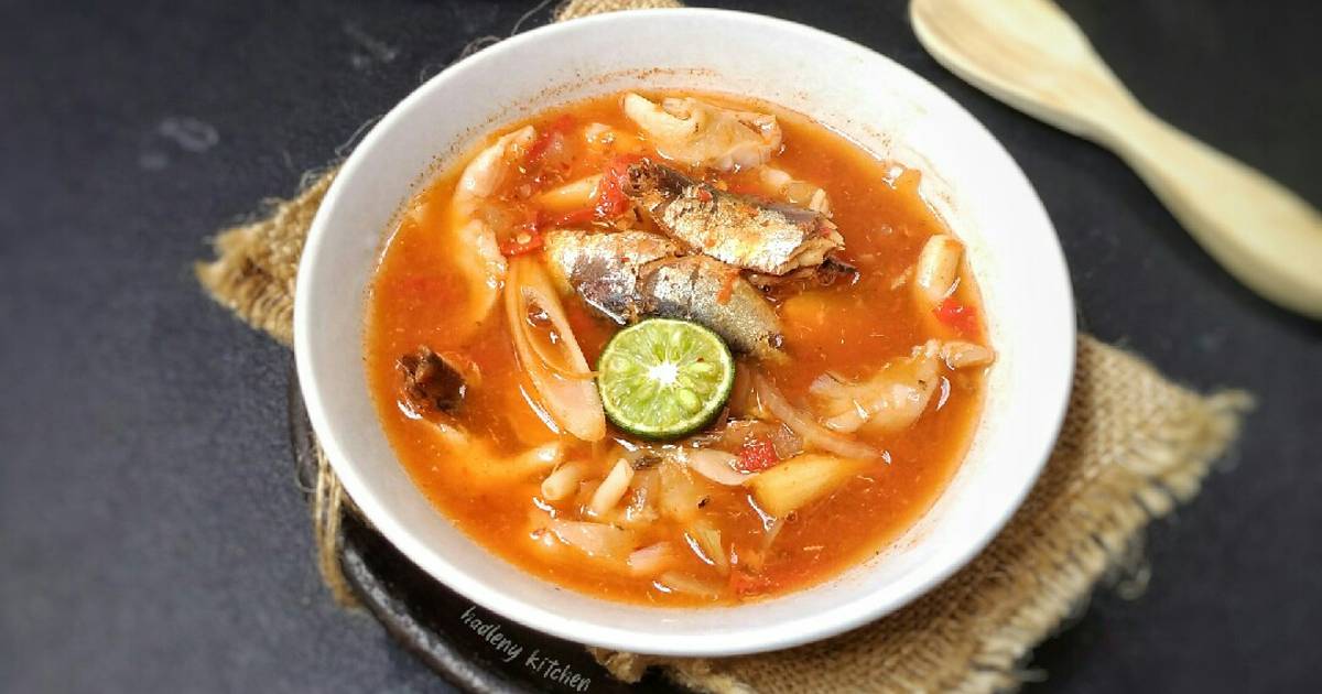 Resep Tom Yum Pla Kapong Tom Yam Ikan Kaleng Oleh Hadleny Kitchen