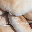 Pan amasado sin manteca