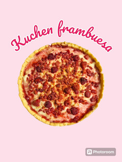 Una foto de Kuchen de frambuesa