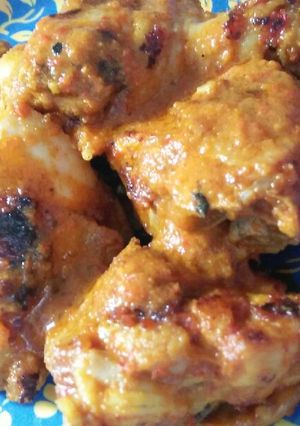 Foto resep Ayam bakar bumbu rujak