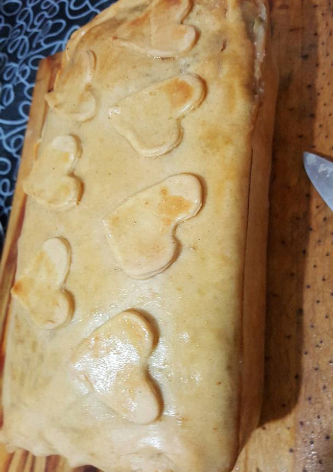 Una foto de Masa al pimentón para empanada gallega