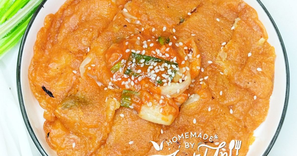 Kimchi Pajeon Rendah Kalori