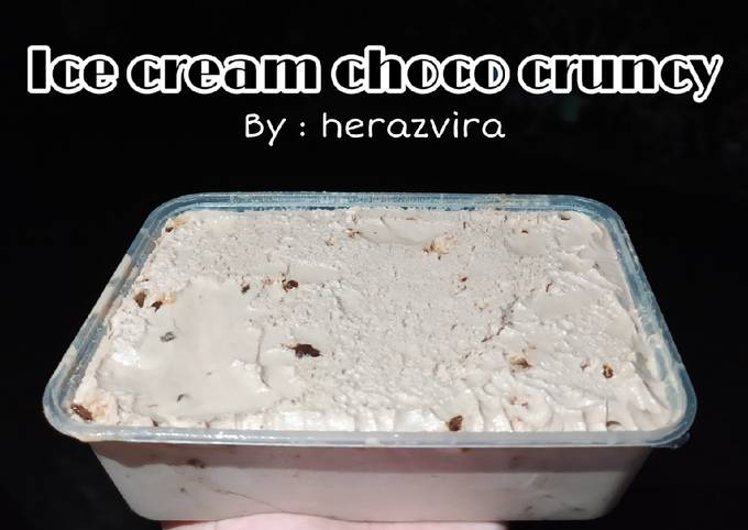 Resep: Ice Cream Choco Crunchy Ekonomis