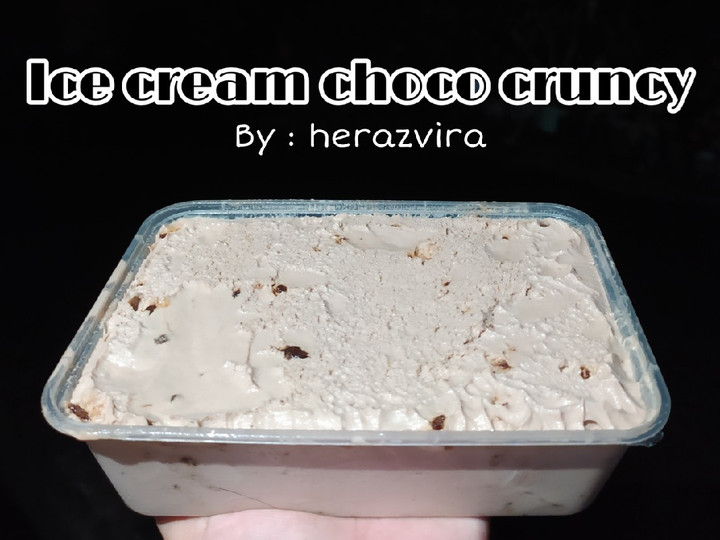 Resep: Ice Cream Choco Crunchy Ekonomis