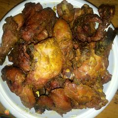 A picture of Soyyanyar Kaza me curry.