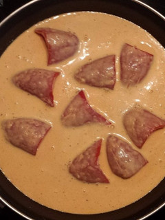 Una foto de Pimientos del piquillo rellenos de carne