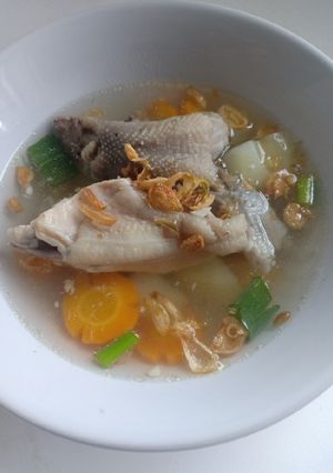 Foto resep Sop ayam kampung