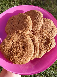 Una foto de Cookies veganas de mandarina