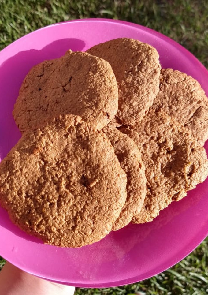 Una foto de Cookies veganas de mandarina