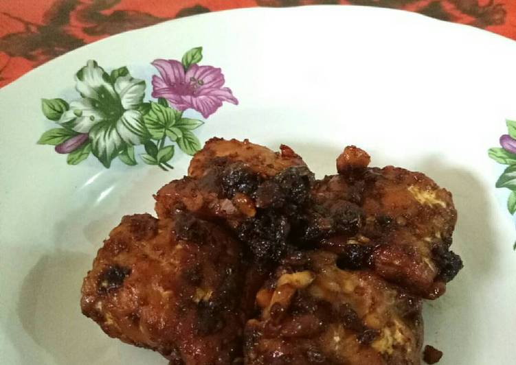 Tempe Bacem Goreng ala kadarnya