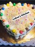 Heart Shaped Easter cake: