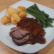 Slow Cooker Roast Beef with Red Wine Gravy