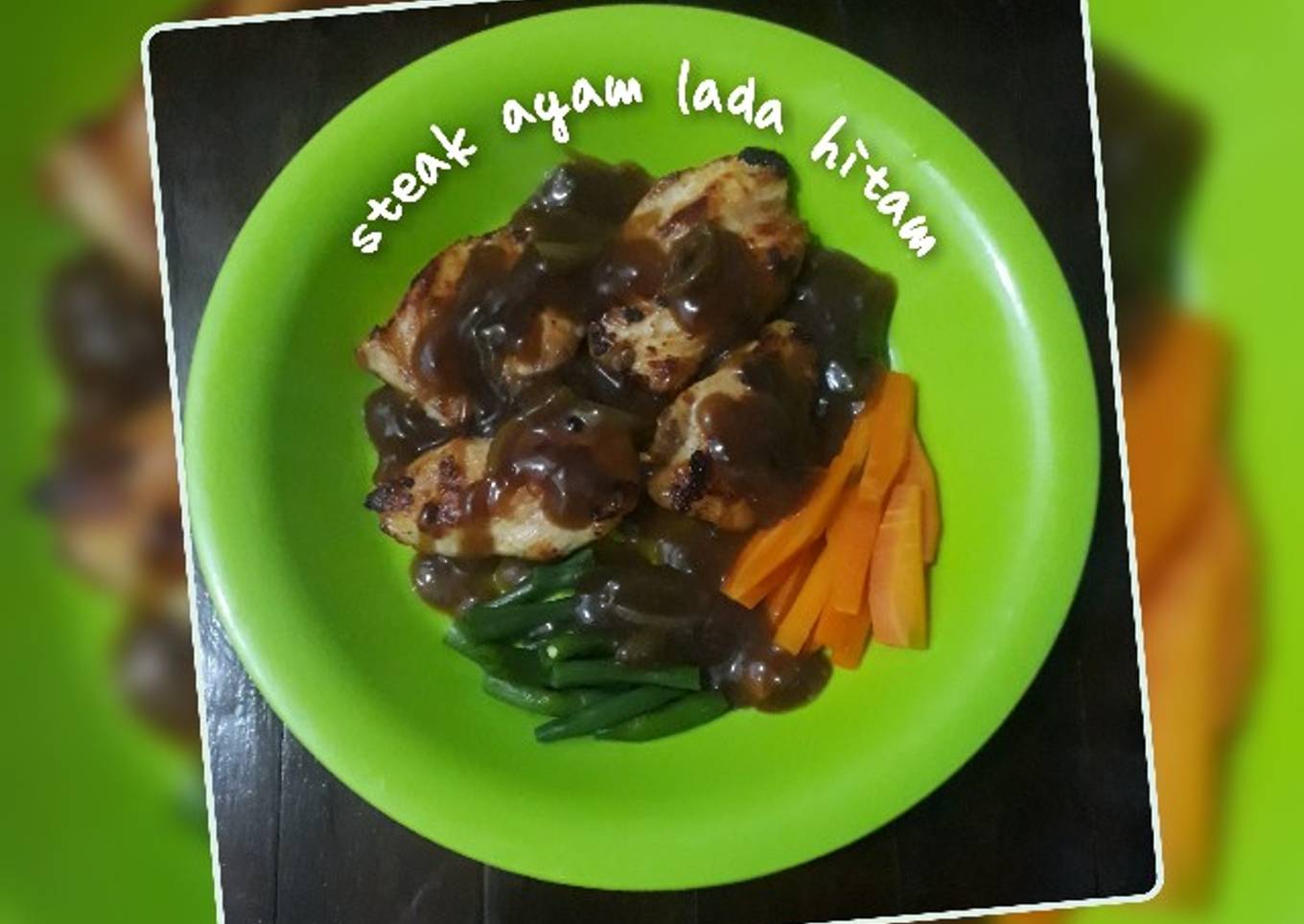 Steak Ayam Lada Hitam