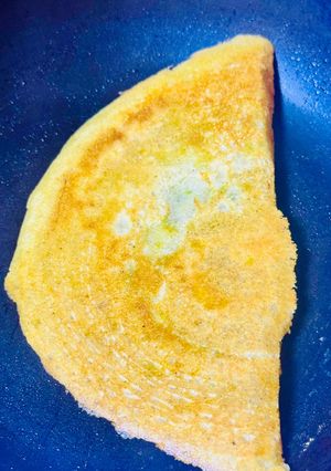 A picture of Mini ghee roast dosa with instant gits premix.