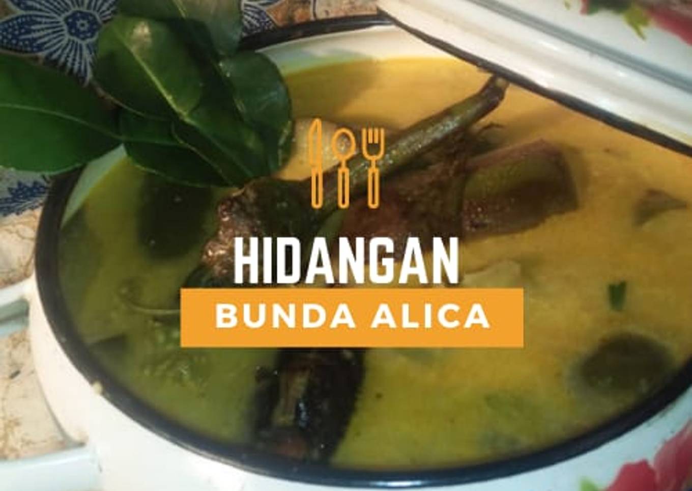 Lodeh terong ceker (pangkal ceker) kepala ikan asap