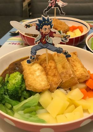 Foto resep Mie kari vegetarian
