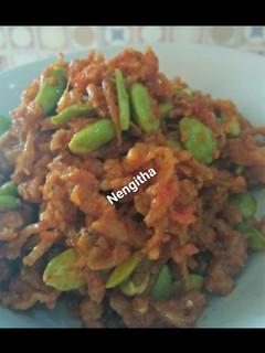 Foto resep Teri medan pete