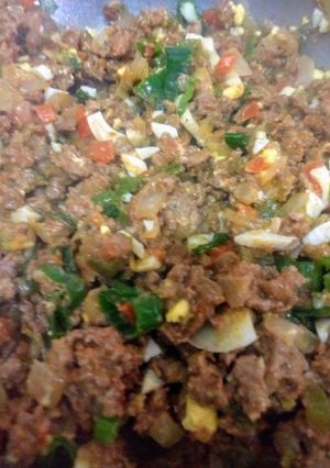 Una foto de RELLENO DE CARNE PARA 24 EMPANADAS JUGOSASS😍😊👏