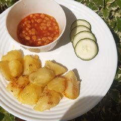 A picture of Simple breakfast.