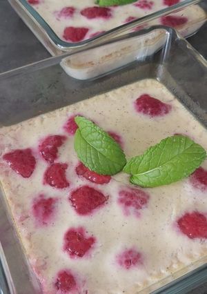 Une photo de Gratin de framboises