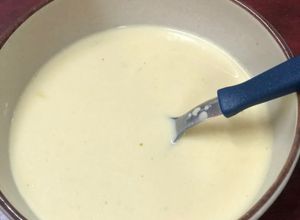 Una foto de Crema de Pimiento Verde