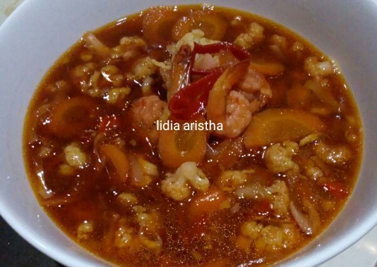 makanan Udang saus tiram Anti Gagal