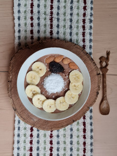 Una foto de Desayuno completo 🥣 Smoothie bowl energético