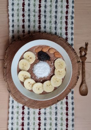 Una foto de Desayuno completo 🥣 Smoothie bowl energético