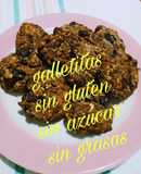 Galletitas de lentejas y pasas de uva