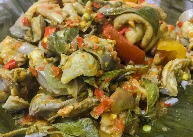 Resep Pepes jeroan / pepes usus ampela jantung ayam oleh Resep Pepes jeroan / pepes usus ampela jantung ayam oleh