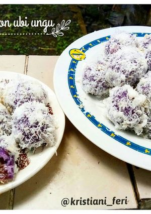Foto resep Klepon ubi ungu