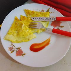 Cheese omlette A picture of Cheese omlette.