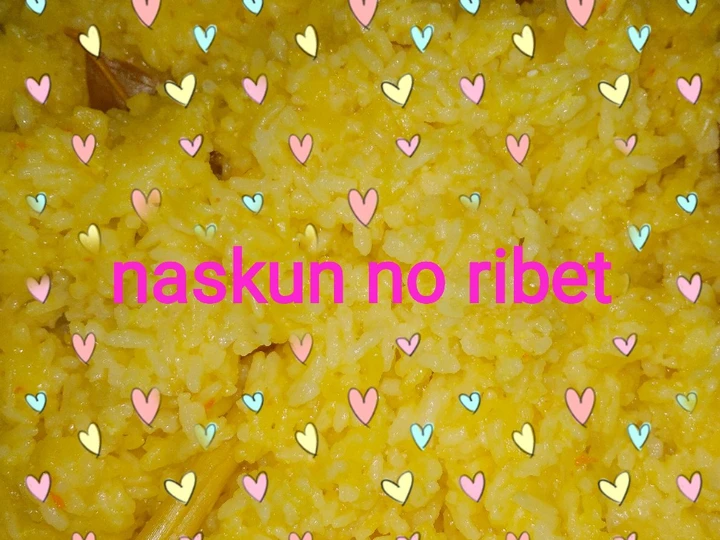 Langkah Gampang Membikin Resep  Nasi Kuning no ribet-ribet club 😍😁🤭 yang Sempurna, Bisa Manjain Lidah