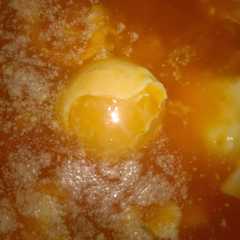 Una foto de Huevo Poche Tomato