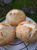 Pancitos saborizados rellenos de queso🌾