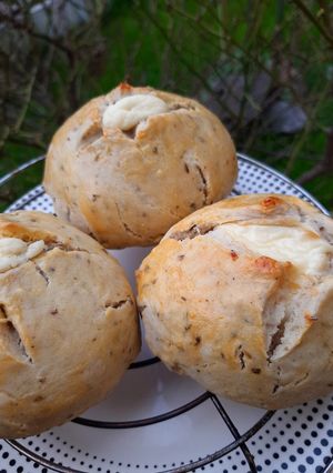 Una foto de Pancitos saborizados rellenos de queso🌾
