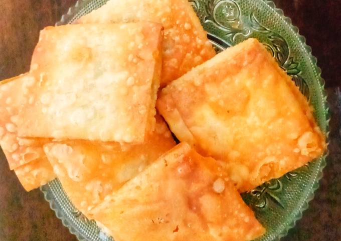 Step-by-Step Guide to Prepare Eric Ripert Dal Square Samosa!